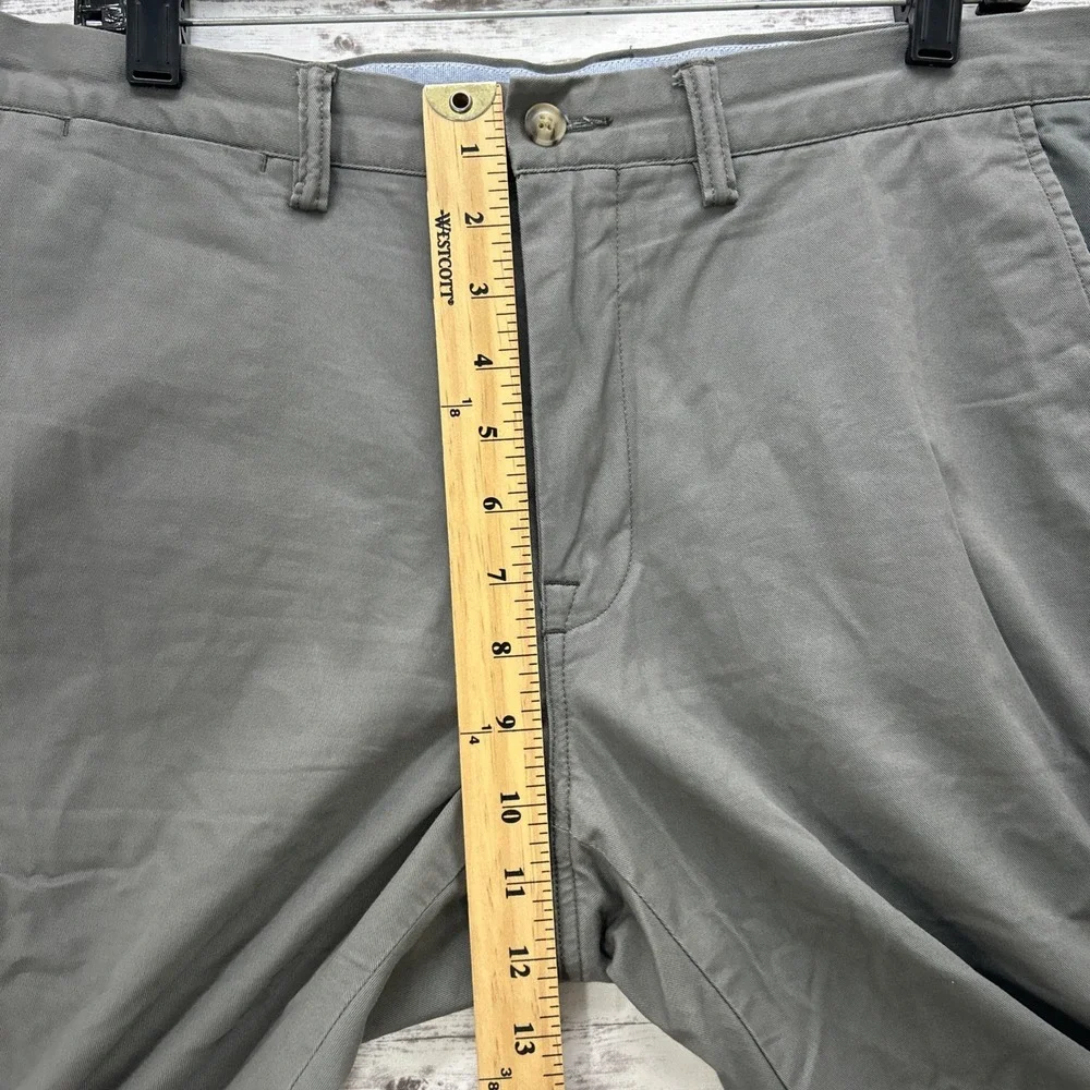 Polo Ralph Lauren Stretch Straight Fit Chino Pants Men 34x29 Gray Cotton Twill